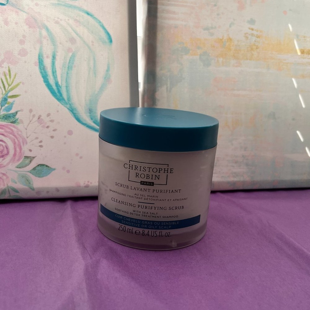 Christophe Robin Cleansing Purifying Scrub with Sea Salt New